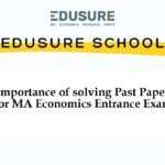Importance of solving Past Papers for MA Economics Entrance Exams