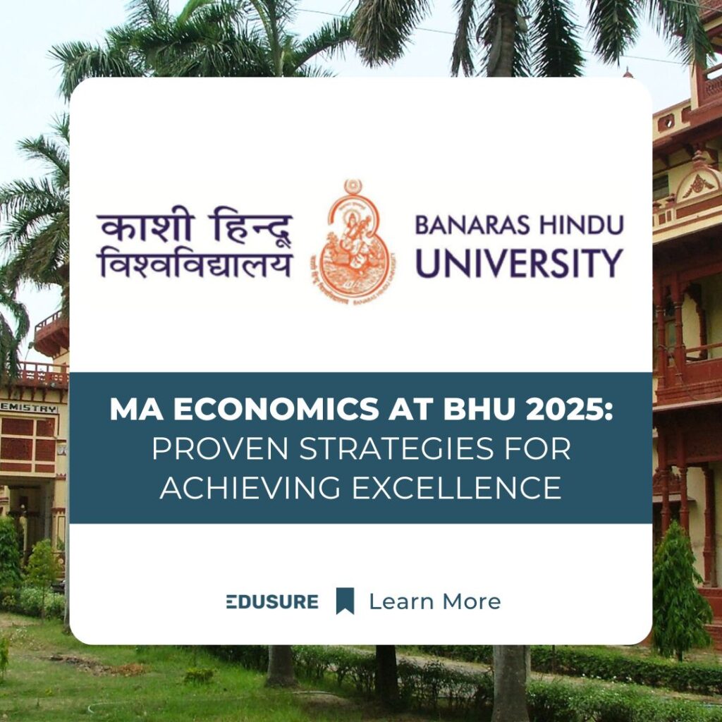 MA Economics at BHU