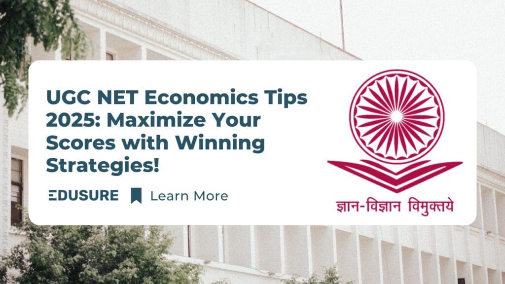 UGC NET Economics Tips 2025