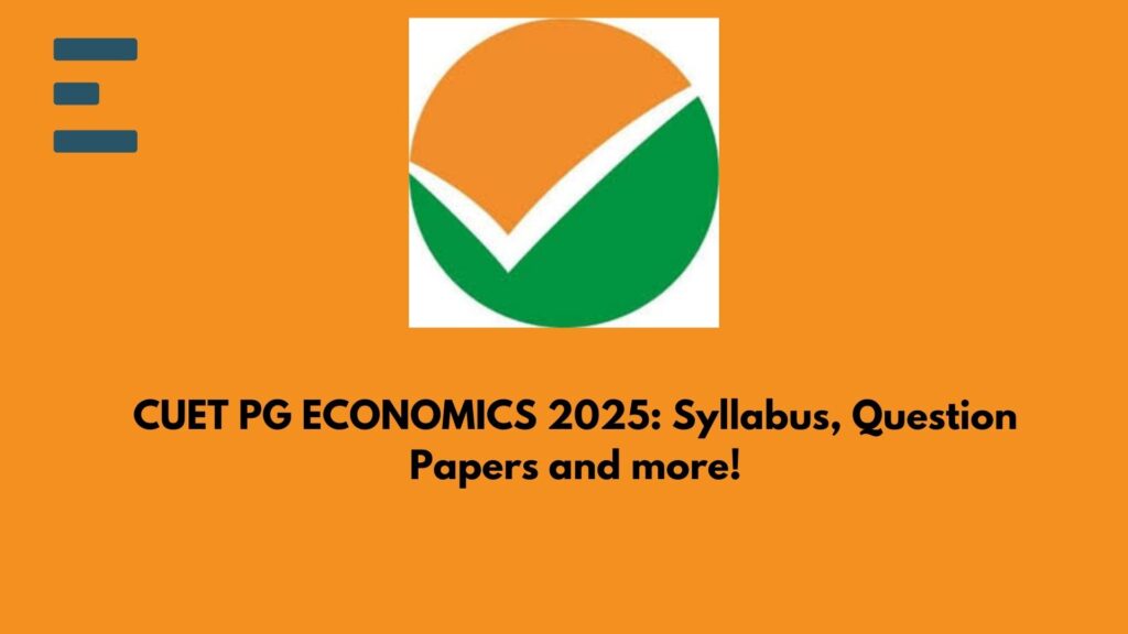 cuet pg economics syllabus