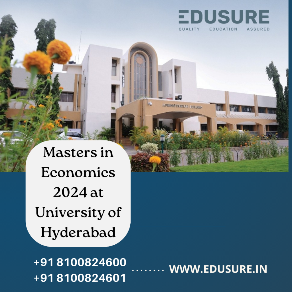 Hyderabad University MA Economics
