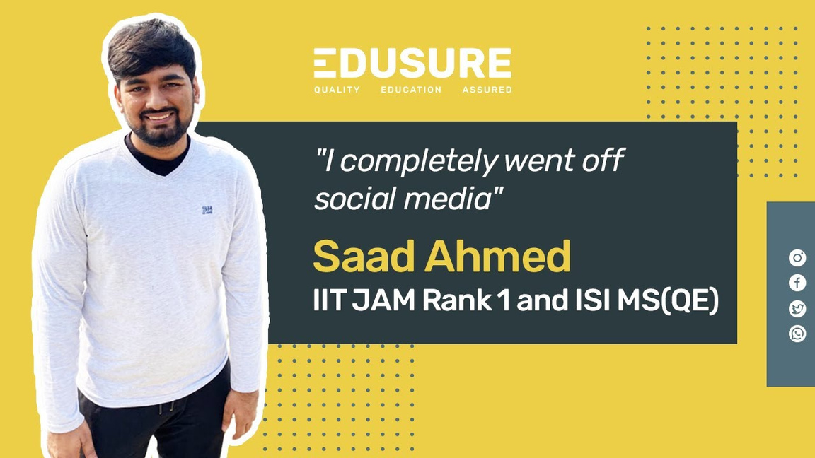 MA Economics Best Results: EduSure- IIT JAM