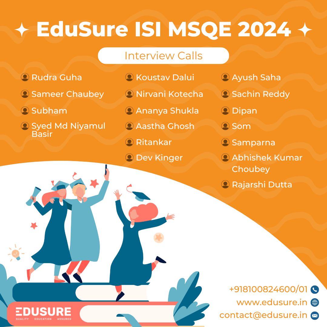 ISI MSQE 2024 Results by EduSure