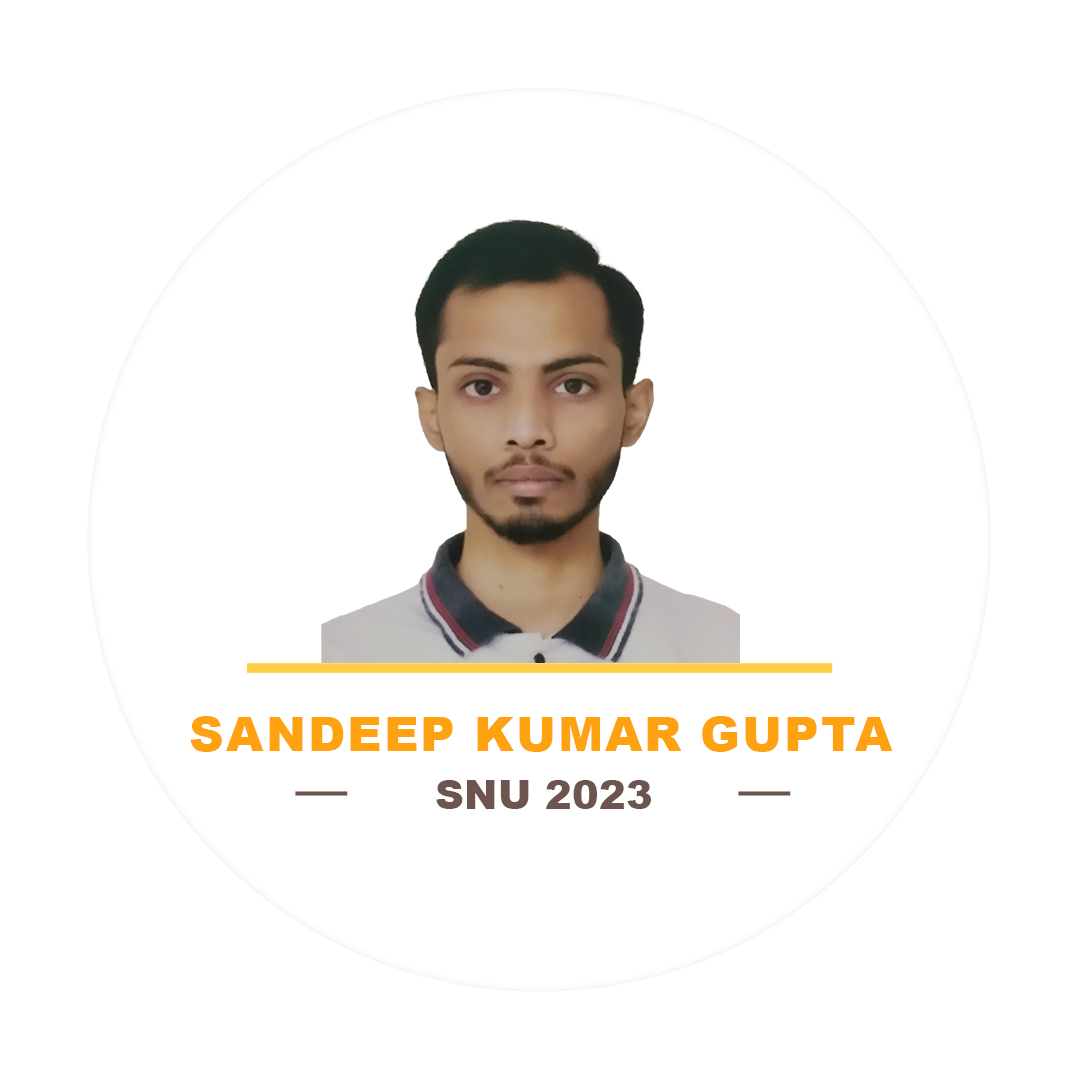 Ma in economics: Sandeep Kumar Gupta