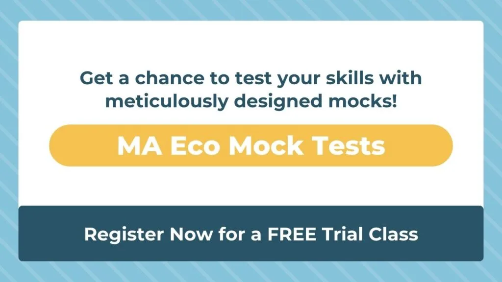 FREE MA Economics Mock Test Online