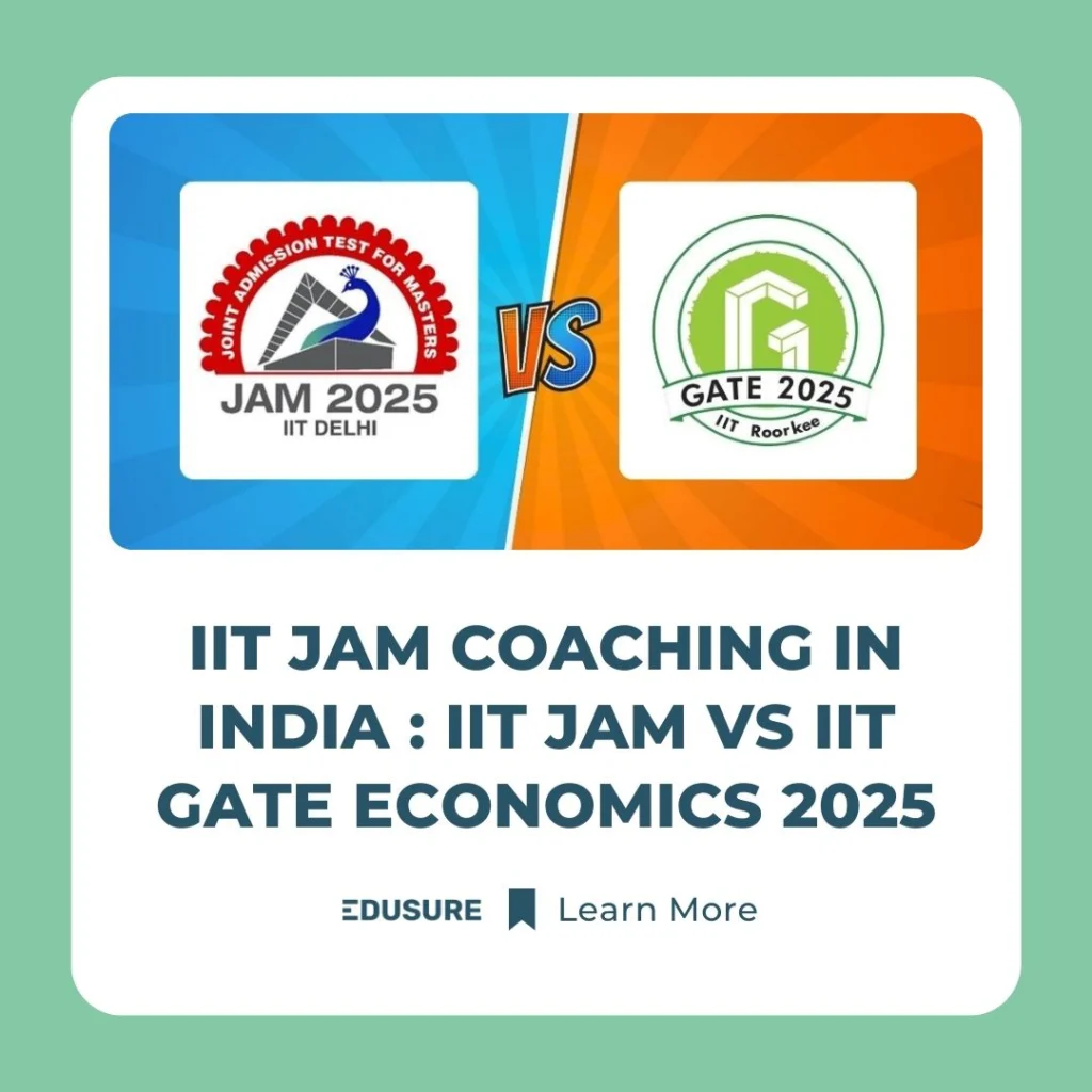 IIT JAM Coaching Online - IIT JAM vs IIT GATE Economics 2025 - MA Economics