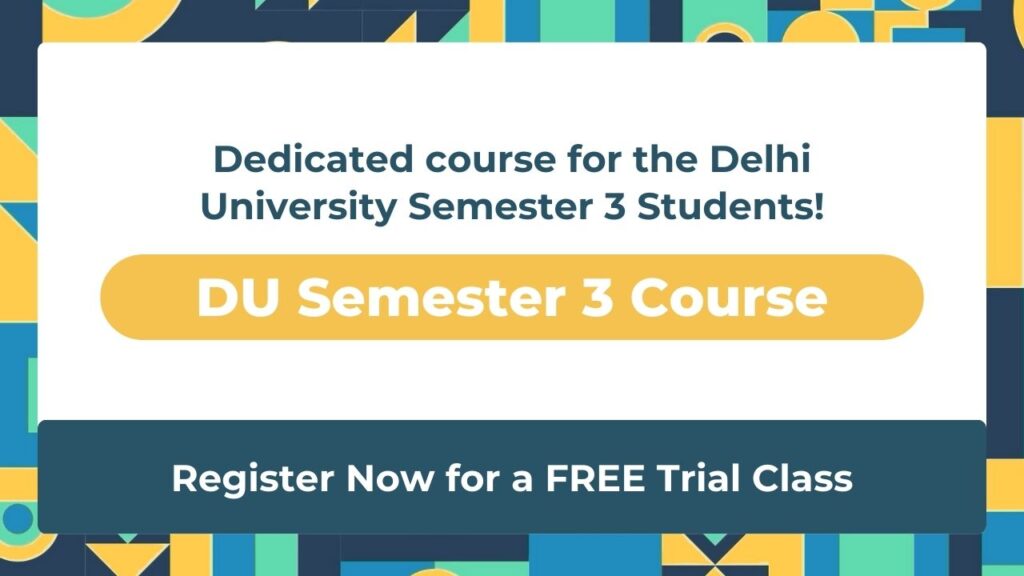 DU Semester 3 Intermediate Mirco Economics Course