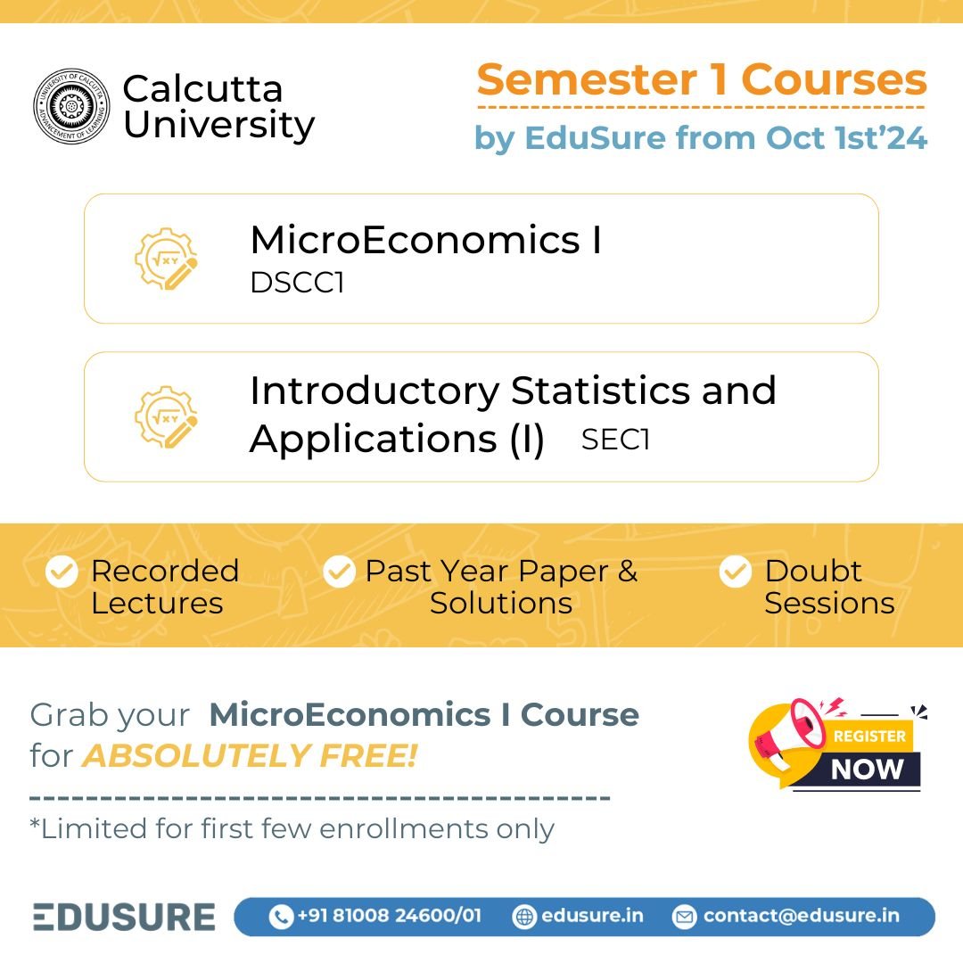 Calcutta University College Semester Course