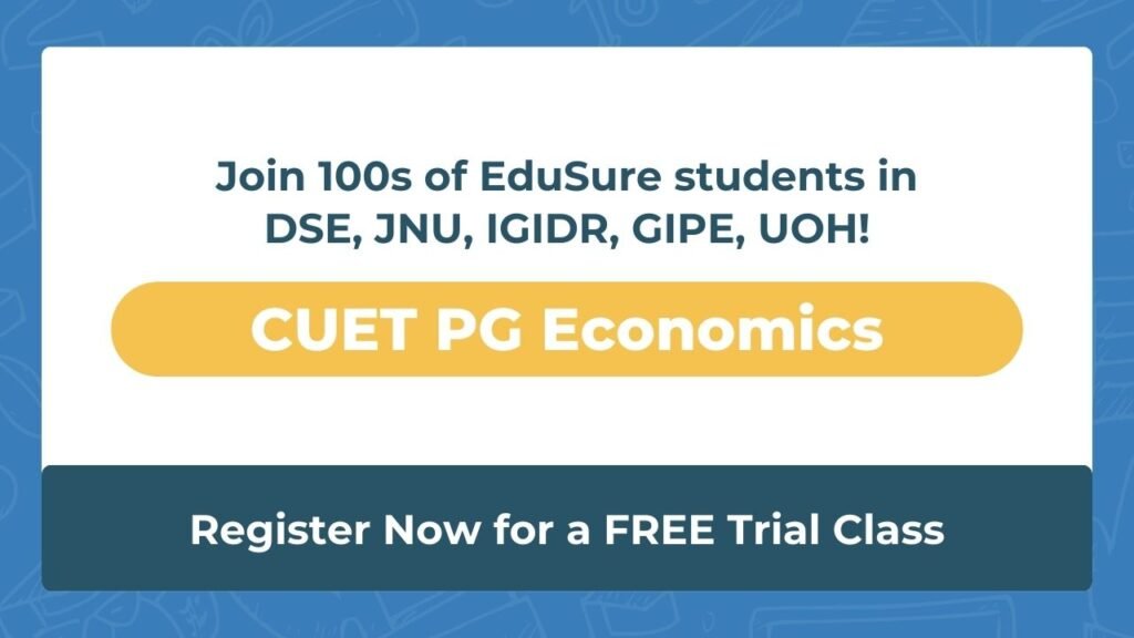 CUET MA Economics Past Year Question Papers : CUET Only Preparation with DSE ISI Faculty