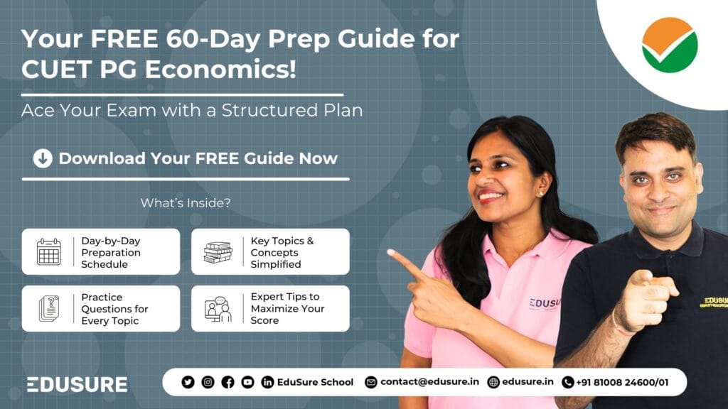 60 Day Prep CUET PG Economics for GIPE Placements